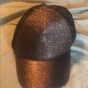 Brown baseball hat